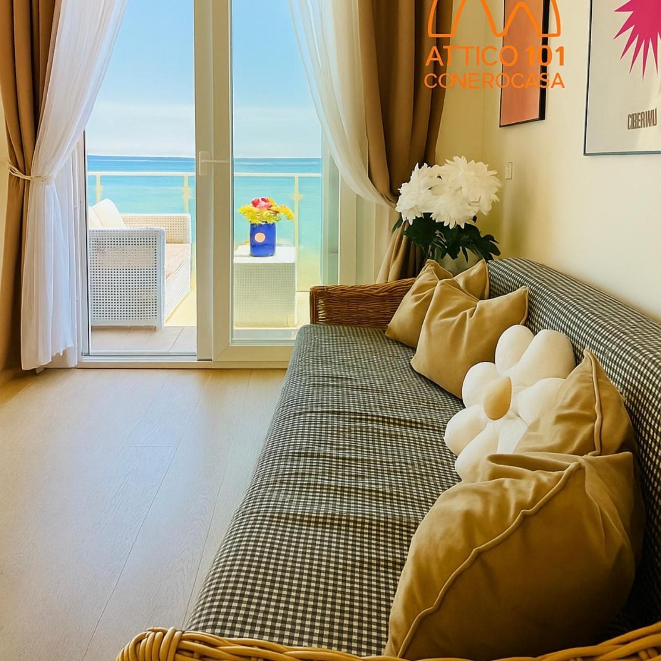 Conero Casa - Marcelli Di Numana In Via Litoranea 101 Sul Mare Vista Spiaggia Con Parcheggio Esclusivo المظهر الخارجي الصورة